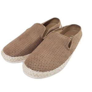Esprit Elisa Medium Taupe Backless Flats Sz 7M